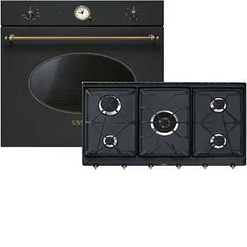 Фото товара: Smeg SRV896AOGH + SF800AO