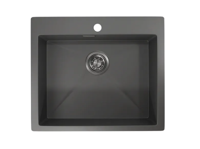 GRANULA 5951 мойка, нержавеющая сталь, графит матовый