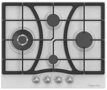 Фото товара: Kuppersberg FS 610 W Silver газовая поверхность