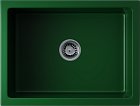 Omoikiri Mikura 61-RG Matt, мойка, керамика, royal green
