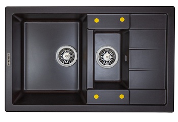 Фото товара: Ecoshtein RECHTECK 781.5, мойка, гранит, мокко