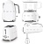 Фото товара: Smeg KLF03WHEU + TSF01WHEU + ECF02WHEU + BLF03WHEU + HBF03WHEU + HMF01WHEU + CJF11WHEU + KBSF02WH
