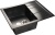 Детальное фото товара: GranFest QUADRO GF-Q-650 L, мойка, мрамор, черный