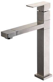 Фото товара: Oulin OL-8015, смеситель, нержавеющая сталь сатин