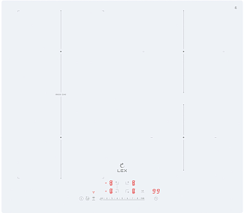 Фото товара: LEX EVI 641A I WH индукционная поверхность