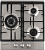 Schaub Lorenz SLK GE4540 Фото товара: Schaub Lorenz SLK GE4540 газовая поверхность