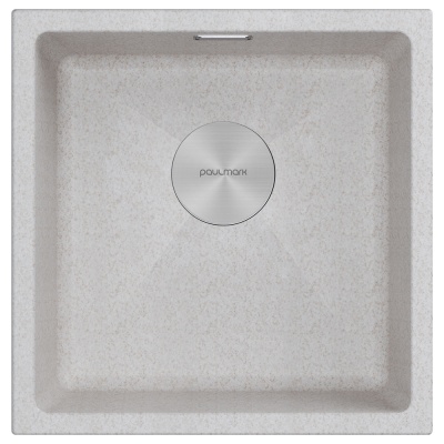 Paulmark LUMI 45UNI, мойка, гранит, бежевый