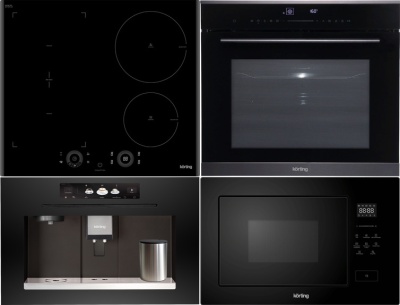 Детальное фото товара: KORTING HIB 64750 B SMART + OKB 1340 GNBX MW + KMI 827 GN + KCM 9830 BCG