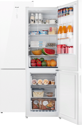 Weissgauff WRK 1850 D Full NoFrost White Glass