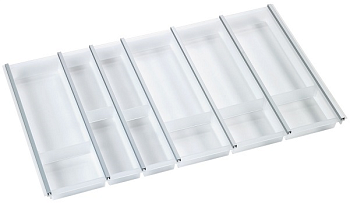 Фото товара: Ninka Cuisio Aqua 900, Legrabox Blum, лоток для столовых приборов, белый