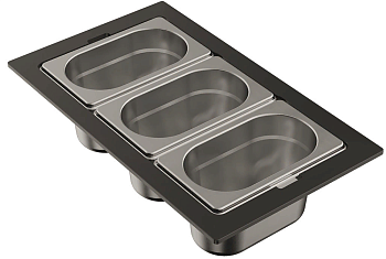 Фото товара: Omoikiri DC-04-3-IN, контейнер, нержавеющая сталь