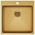Фото товара: Paulmark KRONER 51, мойка, нержавеющая сталь, брашированное золото