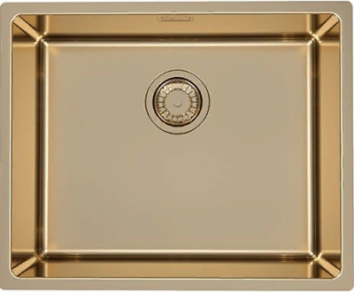 Детальное фото товара: ALVEUS KOMBINO 50 MONARCH BRONZE SAT-90, мойка, нерж. сталь, бронза (в компл. с выпуском без сифона)