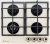 Детальное фото товара: De Luxe GG4 750229F-TC-152 газовая поверхность