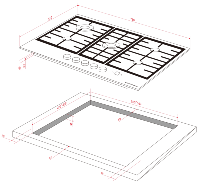 Схема встраивания