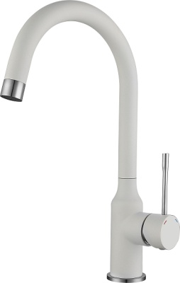 Детальное фото товара: Rivelato GARDA 1923502 brina/cromo, смеситель, гранит, иней/хром