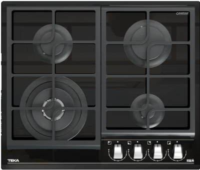 Детальное фото товара: Teka GZC 64320 XBN NIGHT RIVER BLACK газовая поверхность