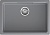 Фото товара: GranFest URBAN 4565, мойка, гранит, темно-серый