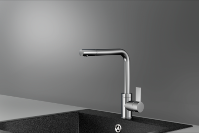 Детальное фото товара: GRANULA 5504 смеситель, нержавеющая сталь