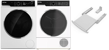 Фото товара: Korting стирка KWM 58ILS1299 + сушка KD 60HP109 + соед.элемент