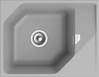 Фото товара: Rivelato LOCUS LS-65 grigio metallizzato, мойка, гранит, серый металлик