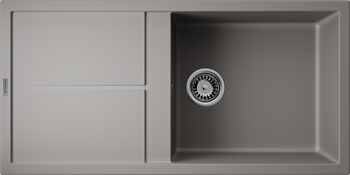 Фото товара: Omoikiri Sumi 100A-GR мойка, керамика, ленинградский серый