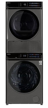 Фото товара: HIBERG стирка i-DDQ11-1014 Sd + сушка HDQ11-10 Sd + соед.эл