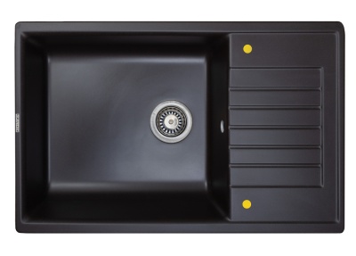 Ecoshtein RECHTECK 780.500, мойка, гранит, мокко