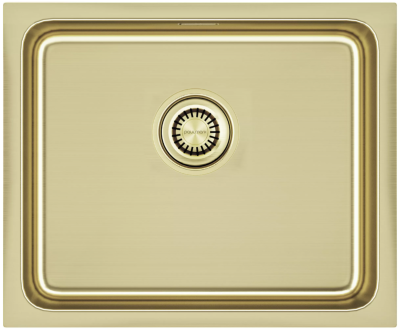Paulmark VISTA 54, мойка, нержавеющая сталь, светлое золото