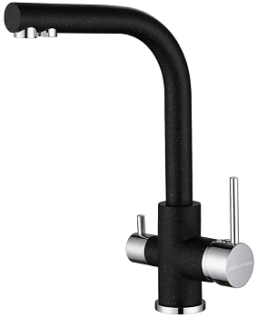 Фото товара: Paulmark ESSEN, смеситель, гранит, черный