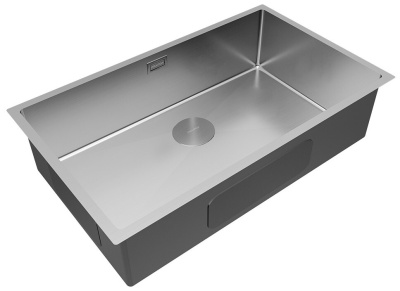Детальное фото товара: Paulmark NEXT 74 UNI, мойка, нержавеющая сталь брашированная