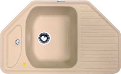 Детальное фото товара: Zigmund & Shtain ECKIG 800, мойка, топленое молоко