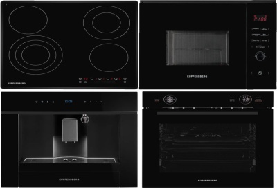 KUPPERSBERG ECS 632 F + HT 612 BLACK + HMW 650 BL + KCM 182 BLACK