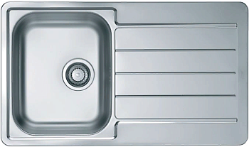 Фото товара: ALVEUS LINE 20 NAT-90, мойка, нержавеющая сталь (в комплекте с сифоном 1130551)