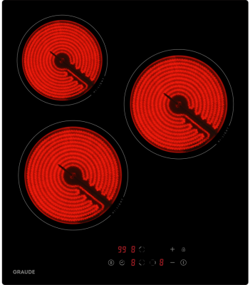 Детальное фото товара: Graude EK 45.0 S стеклокерамическая поверхность