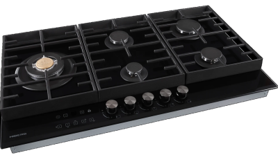 Детальное фото товара: HIBERG VM 9155 B газовая поверхность