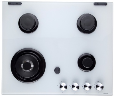 Konigin Blaze 604 WHGW Детальное фото товара: Konigin Blaze 604 WHGW газовая поверхность