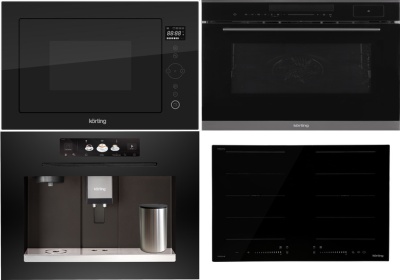 KORTING HIB 68900 B IMOVE + OKB 1350 S GNBX STEAM + KMI 825 TGN + KCM 9830 BCG