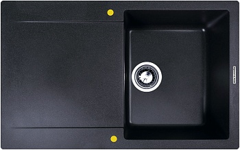 Фото товара: Zigmund & Shtain RECHTECK 775, мойка, темная скала