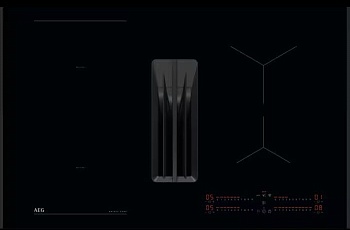 Фото товара: AEG NCH84B03AB индукционная поверхность