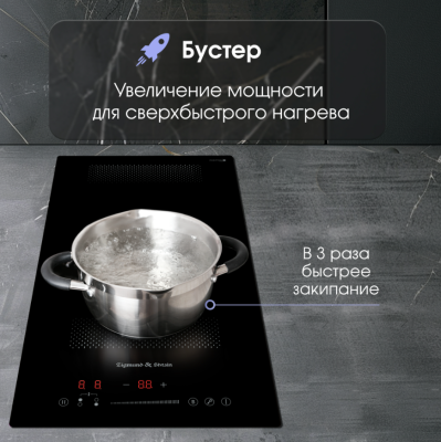 Детальное фото товара: Zigmund & Shtain CI 61.3 B индукционная поверхность