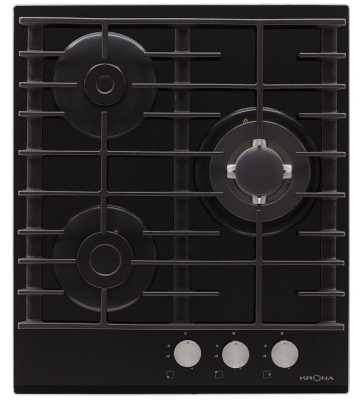 Детальное фото товара: Krona HAGEL 45 BL W газовая поверхность