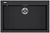 Фото товара: KUCHENSTERN OBEN 80, мойка, гранит, антрацит