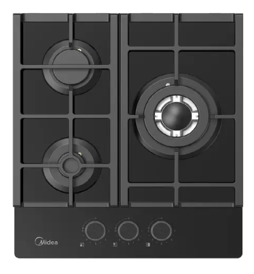 Детальное фото товара: Midea MG449TGB газовая поверхность