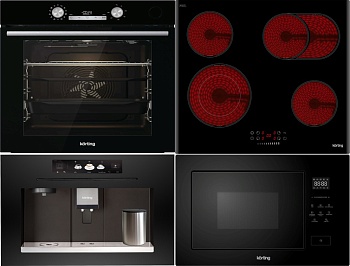 Фото товара: KORTING HK 62550 B + OKB 8972 EN ST + KMI 827 GN + KCM 9830 BCG