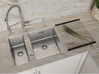 Omoikiri Tadzava 44-U/I-IN Ultra 15, мойка, нержавеющая сталь Детальное фото товара: Omoikiri Tadzava 44-U/I-IN Ultra 15, мойка, нержавеющая сталь