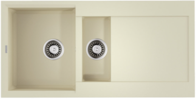 Omoikiri Sakaime 100-2-BE, мойка, гранит, ваниль Omoikiri Sakaime 100-2-BE, мойка, гранит, ваниль