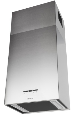 Детальное фото товара: Konigin Geometry Inox/Black Glass 40