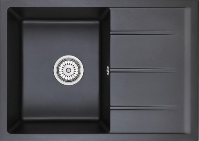 Детальное фото товара: Emar EMQ-1700.Q, мойка, гранит, оникс