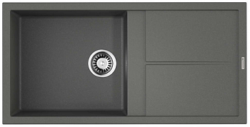 Фото товара: Omoikiri Sumi 100-PL, мойка, гранит, платина